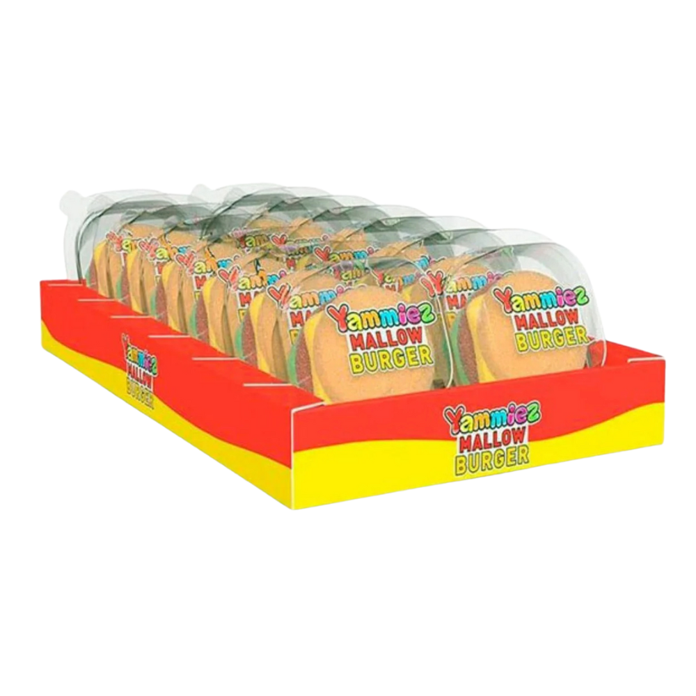 Yammiez mallow burger 50g x 12st | Sortiment | Gottegrisen