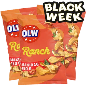 OLW Maxibag Ranch 450 g 3-pack