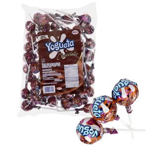 Yogueta Chocolate Klubbor 17g - 63 st