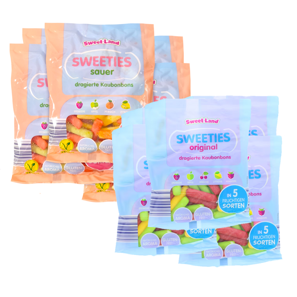 10st - Sweeties Sauer 175g 2:a sortering | Sortiment | Gottegrisen