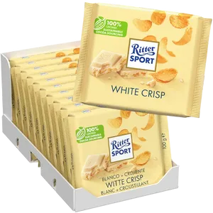 Ritter White Crisp 100G x 10st
