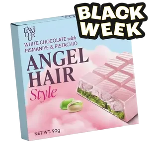 Dubai Choklad Angel Hair 90g