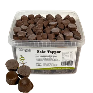Kolatoppar 2.4kg Värmeskadade