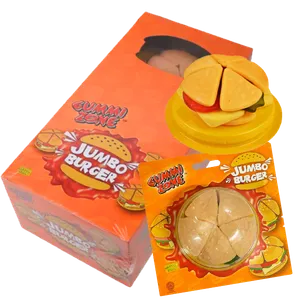 Gummi Zone Jumbo Burger 88G x 6st