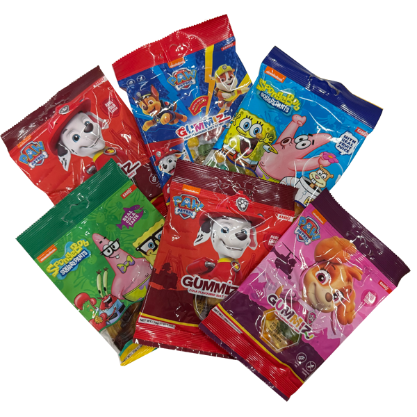 6st - Paw Patrol Mixed Gummies 70g | Sortiment | Gottegrisen