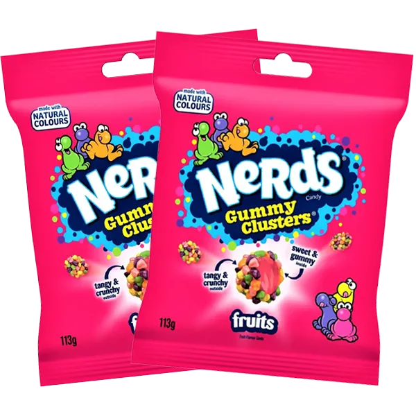 2st Nerds Gummy Cluster Rainbow 113g