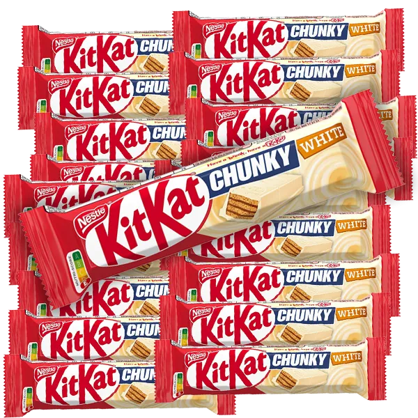 20st - KitKat Chunky White 40g