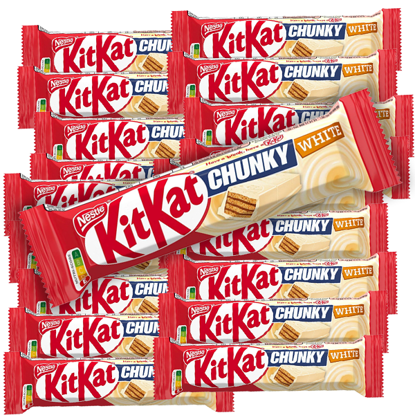 20st - KitKat Chunky White 40g | Sortiment | Gottegrisen