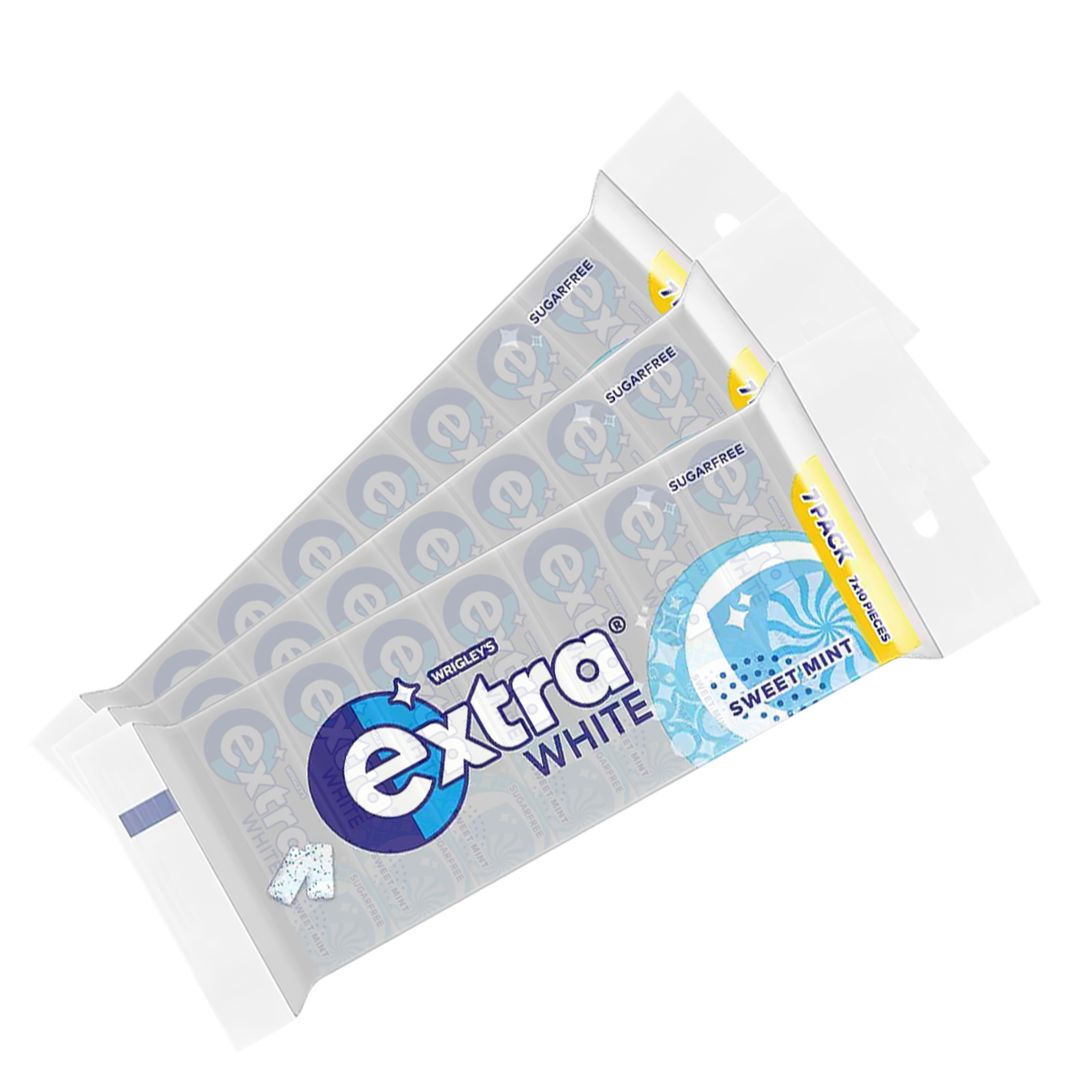 3st - EXTRA SWEET MINT 7 pack | Sortiment | Gottegrisen