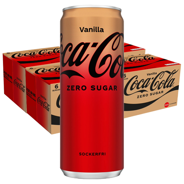 Coca Cola Zero Vanilla 33cl x 24st | Sortiment | Gottegrisen