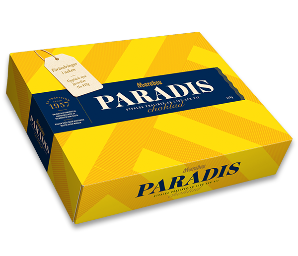 Marabou Paradis 410g | Sortiment | Gottegrisen