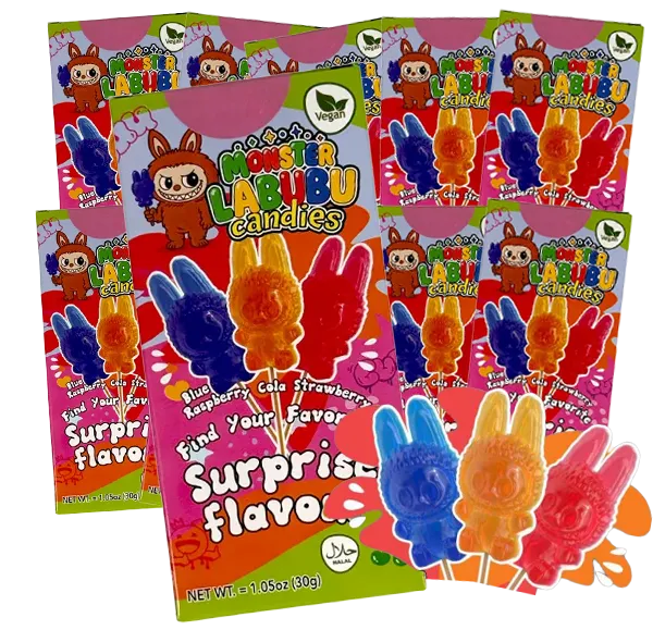 10st - Monster Labubu Lollipop 30g