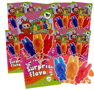 10st - Monster Labubu Lollipop 30g