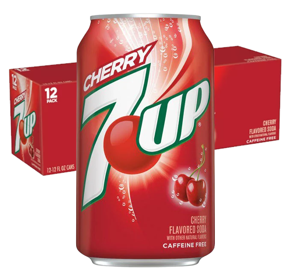 7UP Cherry 355ml x 12st | Sortiment | Gottegrisen