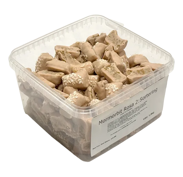 Mormorbit Rosa 2:a Sortering 1.8kg