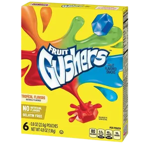 Fruit Gushers Tropical 136g