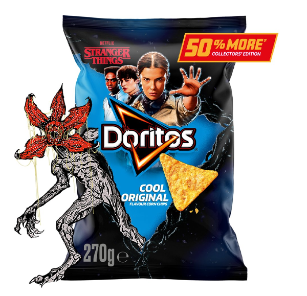 Stranger Things Doritos Original 270g | Sortiment | Gottegrisen