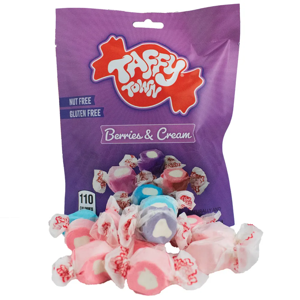 Taffy Town Berries & Creme 99g
