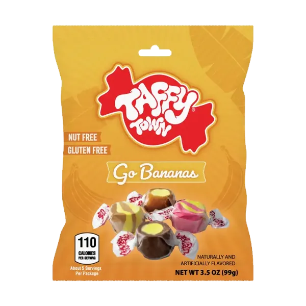 Taffy Town Go Bananas 99g