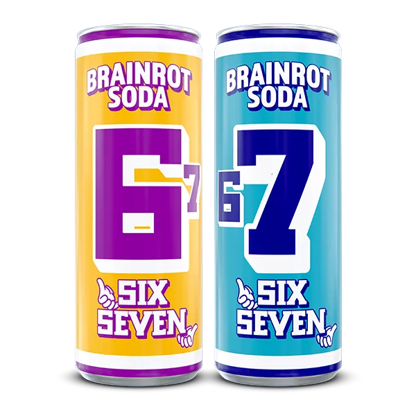 2st - Brainrot Soda Six Seven 25cl