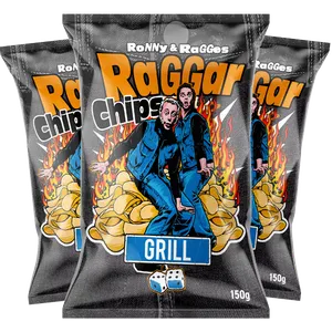 3st - Raggarchips Grill 150g