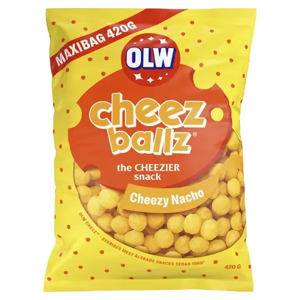 OLW Cheez Ballz MAXIBAG 420g