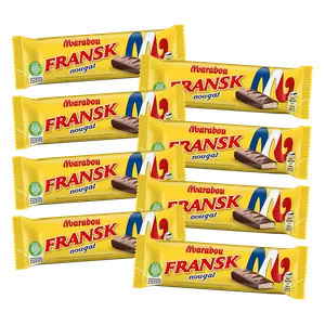 8st - Fransk Nougat Dubbel 46g