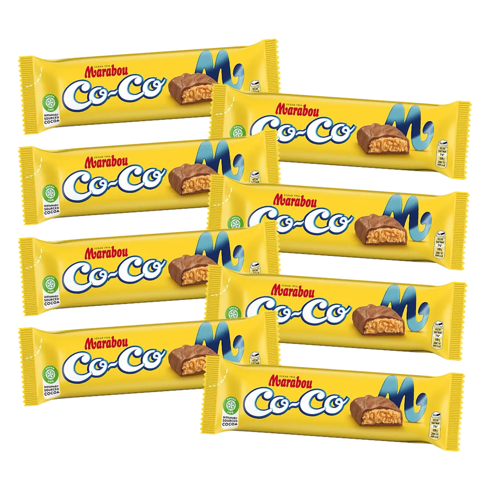 8st - Marabou Dubbel Co-Co 60g