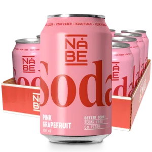 NÅBE Soda Pink Grapefruit 33cl x 12st