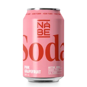 NÅBE Soda Pink Grapefruit 33cl