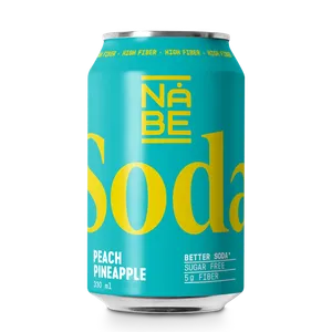 NÅBE Soda Peach/Pineapple 33cl
