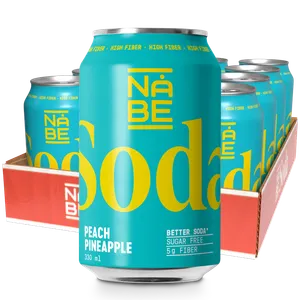 NÅBE Soda Peach/Pineapple 33cl x 12st