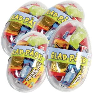 4st Påsk Ägghalva Godis 147.3g
