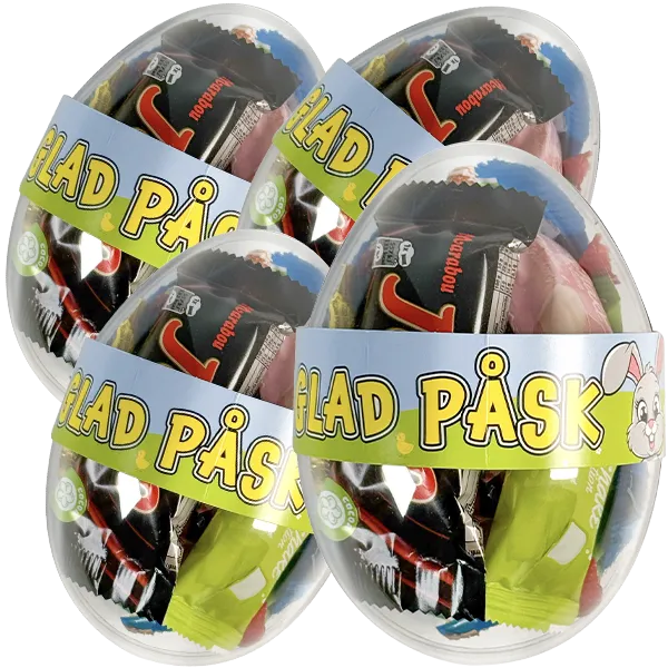 4st Påskägg Godis 169g