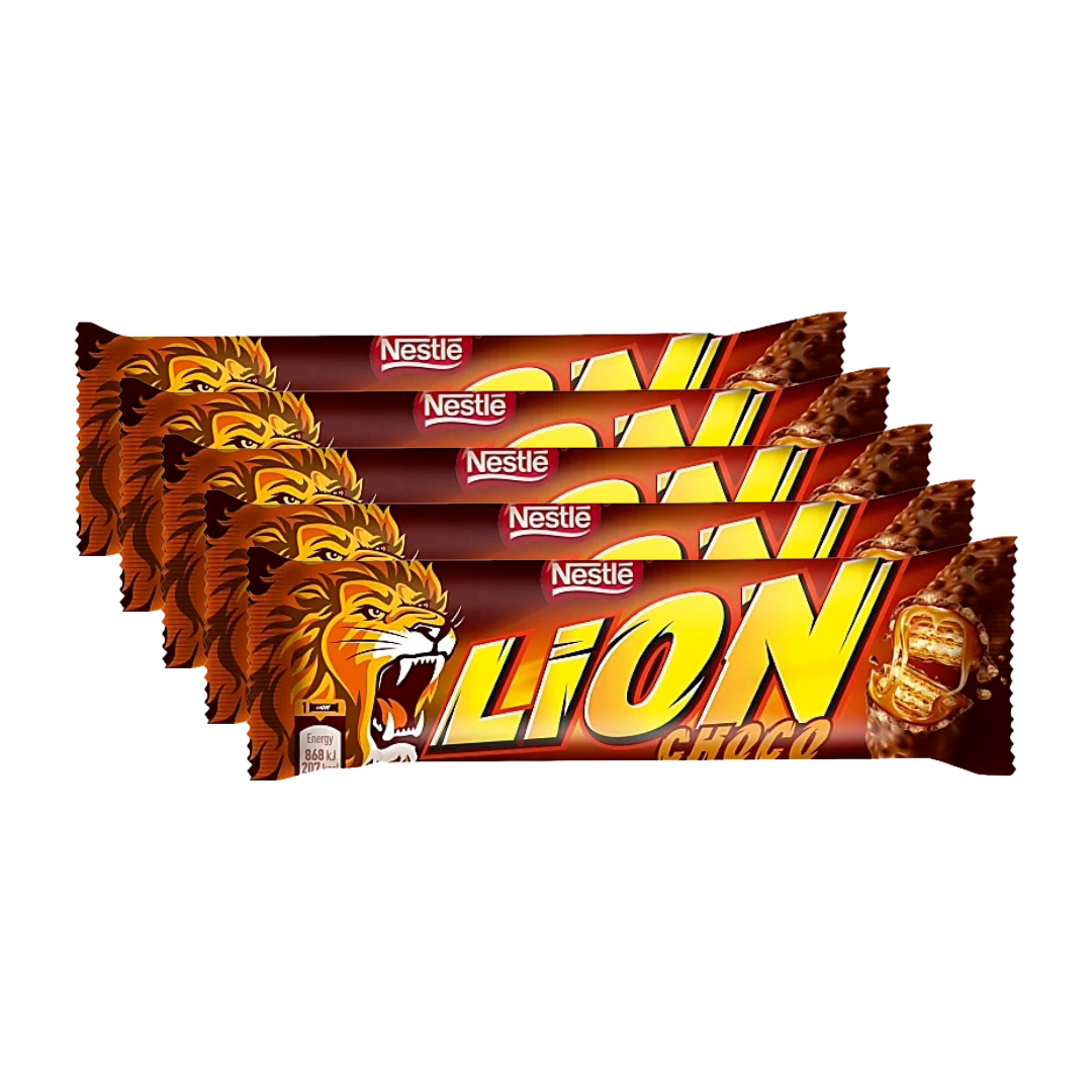 Lion 5-pack | Sortiment | Gottegrisen