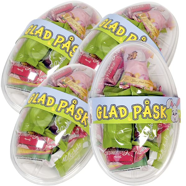 4st - Mormor Lisas Påsk Ägghalva 162g | Sortiment | Gottegrisen