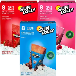 Sun Lolly Mix (3st 8-pack)
