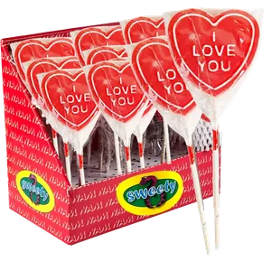 I Love You Klubbor 75G (24 st klubbor)