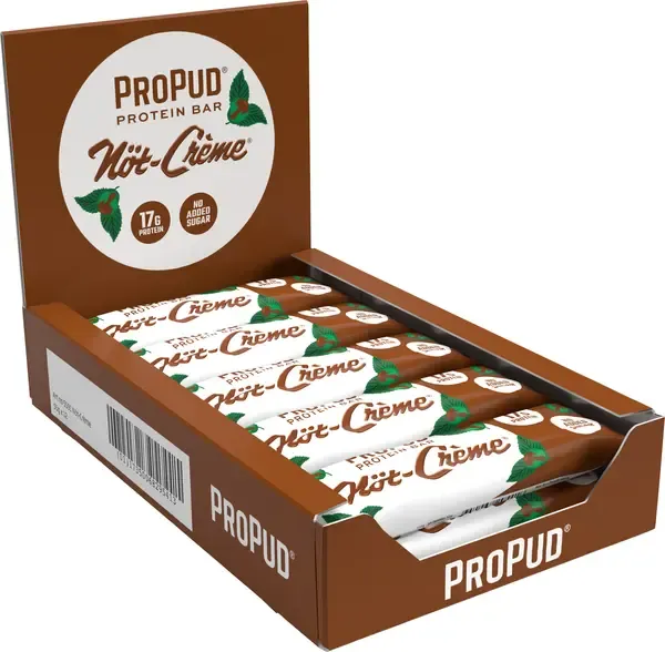ProPud Proteinbar Nöt-Crème 55g x 12st
