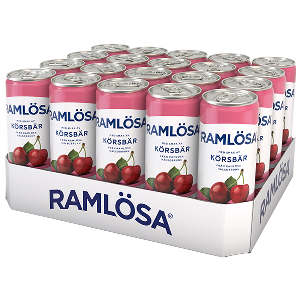 Ramlösa Körsbär 33cl x 20st | Sortiment | Gottegrisen