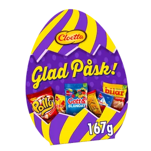 Cloetta Glad Påskägg 167g