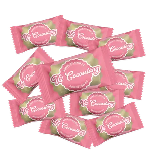 10st - Mormor Lisas Vit Cocosstång 10g