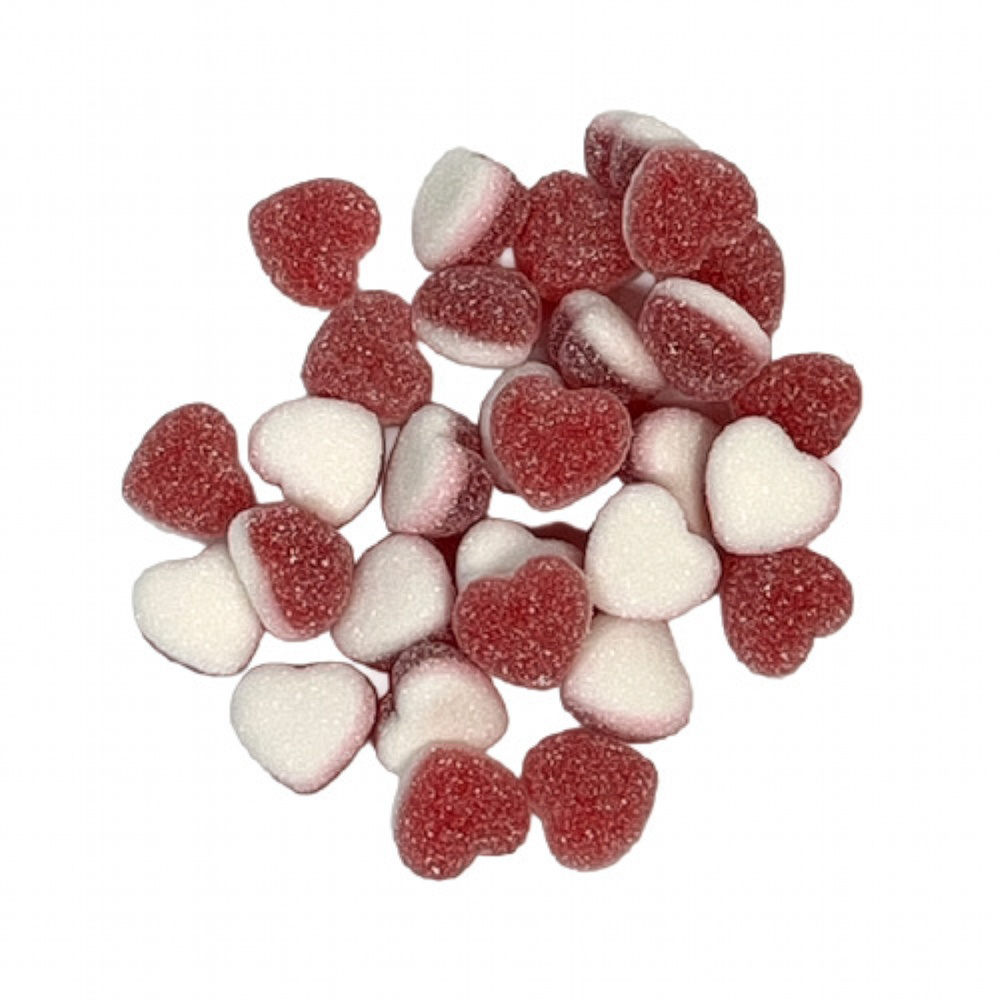 Jellioo Sour Red Hearts | Sortiment | Gottegrisen