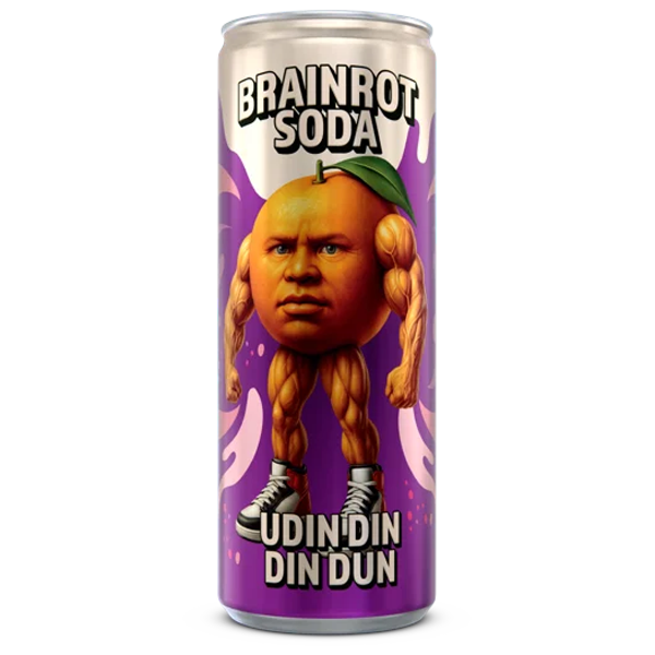 Brainrot Soda Udin Din Din Dun 250ml | Sortiment | Gottegrisen