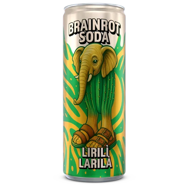 Brainrot Soda Lirili Larila 250ml | Sortiment | Gottegrisen