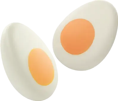 Vidal Kokta Ägg Gelé - 3kg