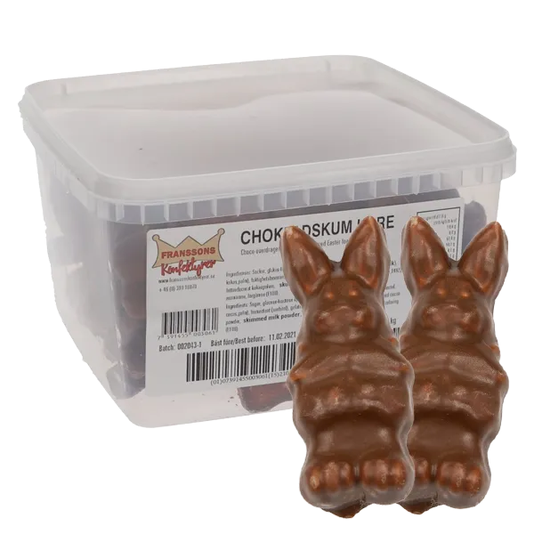 Franssons Chokoskumhare 1,2KG