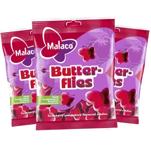 3st - Malaco Butterflies 95g