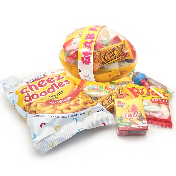 Påskägg Snacks/Godis 157g | Sortiment | Gottegrisen