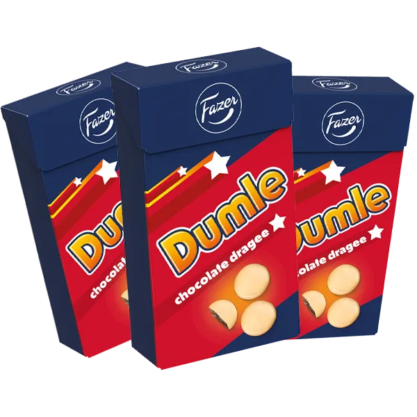 3st - Dumle Chokladdragéer Ask 38g
